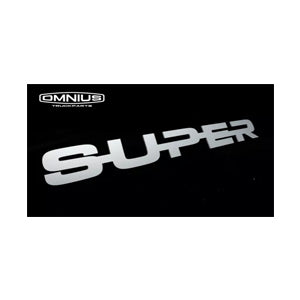EMBLEMA SUPER 2.0 - ACERO INOXIDABLE MATE — Talleres Jaula