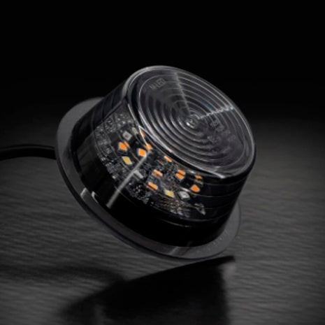 PILOTO GYLLE DANÉS AHUMADO TRICOLOR + INTERMITENTE LED — Talleres Jaula