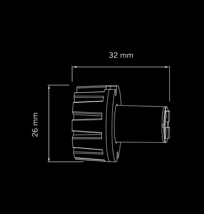 STRANDS MINI STROBE LED 12-24V - ÁMBAR — Talleres Jaula — vista 2