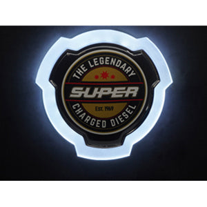 EMBLEMA ILUMINADO - EFECTO BLANCO MATE — Talleres Jaula (ampliada)