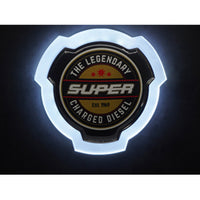 EMBLEMA ILUMINADO - EFECTO BLANCO MATE — Talleres Jaula