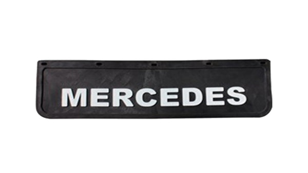 FALDILLA GOMA LOGO MERCEDES 60X18 para Mercedes — Talleres Jaula