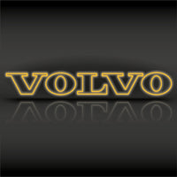 LOGO VOLVO ILUMINADO AMBAR/BLANCO para Volvo — Talleres Jaula