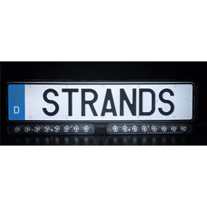 BARRA DE LED DOBLE PARA PORTAMATRICULAS STRAND — Talleres Jaula (ampliada)