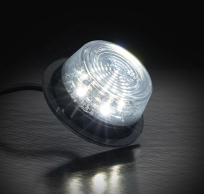 PILOTO GYLLE DANÉS AHUMADO TRICOLOR + INTERMITENTE LED — Talleres Jaula — vista 2 (ampliada)
