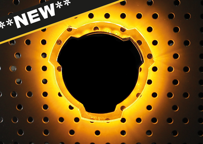 EMBLEMA ILUMINADO NARANJA SCANIA para Scania — Talleres Jaula — vista 2