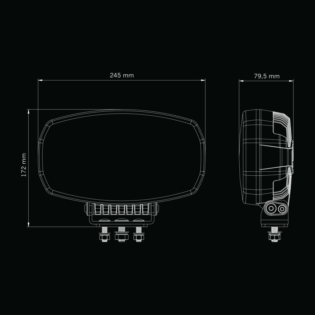 FARO FIREFLY LED STRAND BLANCO/AMBAR — Talleres Jaula — vista 2 (ampliada)