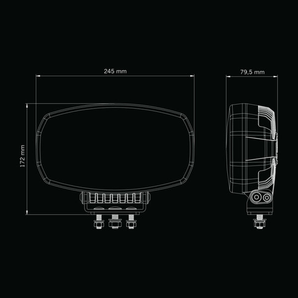 FARO FIREFLY LED STRAND BLANCO/AMBAR — Talleres Jaula — vista 2