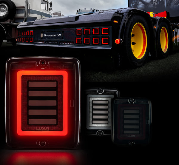 PILOTO BREEZE X1 MULTIFUNCION LED LEDSON