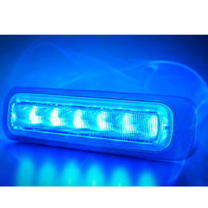PILOTO AHUMADO 6 LED - AZUL FLASH — Talleres Jaula (ampliada)