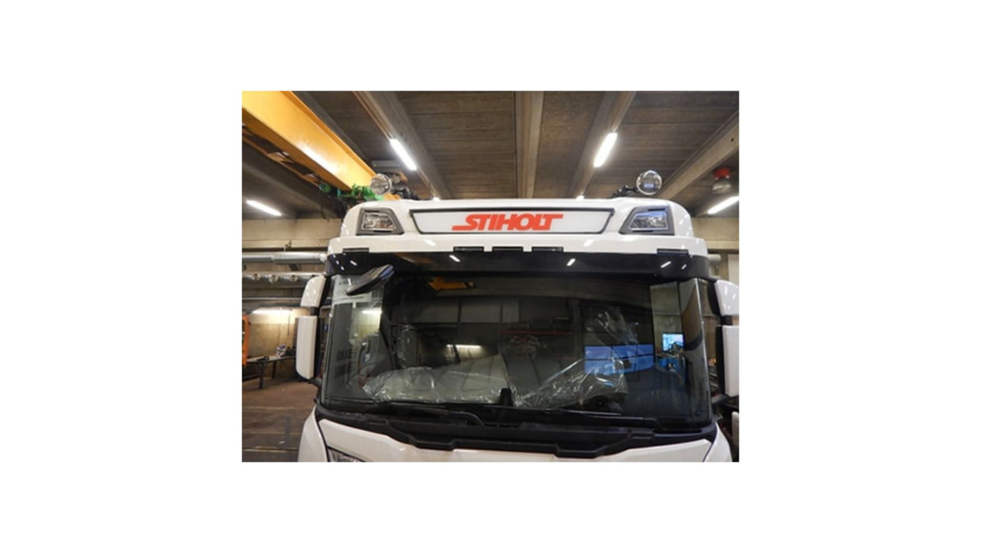 CARTEL LED PLANO 18X120CM SCANIA S&amp;R CAB. NORMAL para Scania — Talleres Jaula