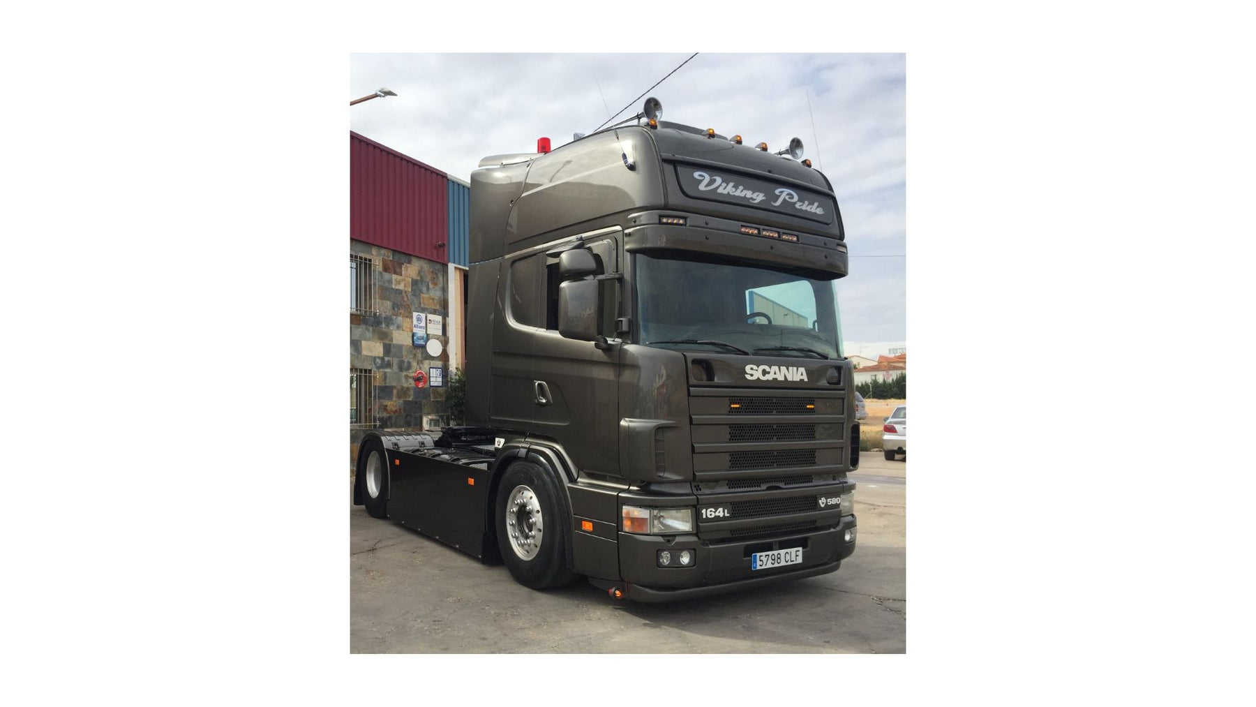 CARTEL LED PLANO SCANIA TOPLINE 25X165CM para Scania — Talleres Jaula (ampliada)