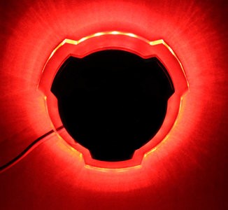 EMBLEMA ILUMINADO ROJO PARA SCANIA para Scania — Talleres Jaula (ampliada)
