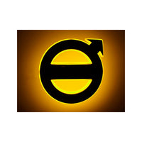BASE ILUMINADA PARA EMBLEMA VOLVO 17CM para Volvo — Talleres Jaula