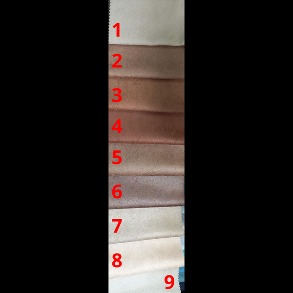 CORTINAS 9 ARCOS CON FLECOS EN TEJIDO ENVEJECIDO — Talleres Jaula — vista 2