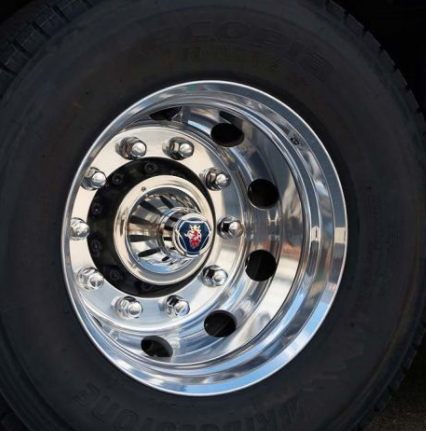 TAPA DE BUJE SCANIA EMBLEMA GRIFON para Scania — Talleres Jaula — vista 2