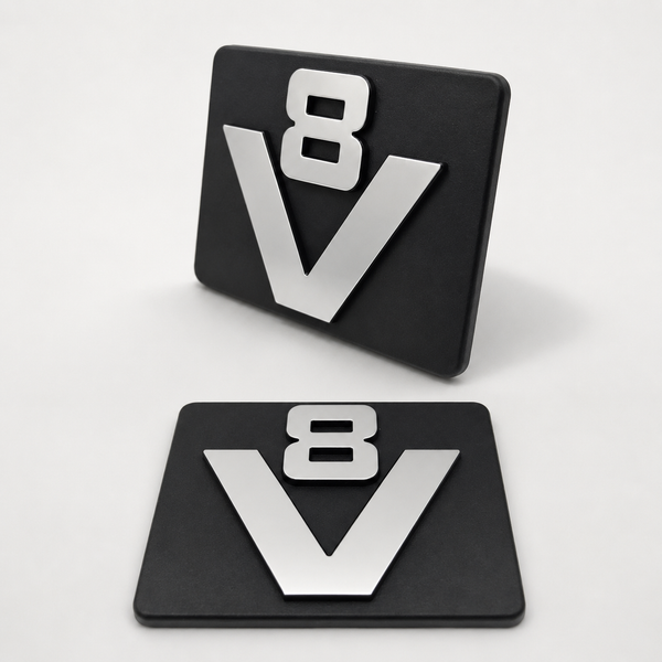 EMBLEMA LOGO V8 CLASSIC