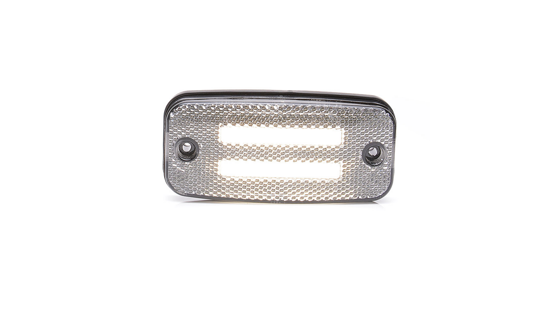 PILOTO DE BALIZAMIENTO LED 'DOS LÍNEAS' BLANCO - 12-24V — Talleres Jaula (ampliada)