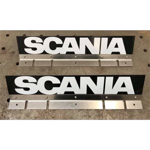 FALDILLAS SUPERIORES LOGO SCANIA PARA BOOGIE para Scania — Talleres Jaula (ampliada)