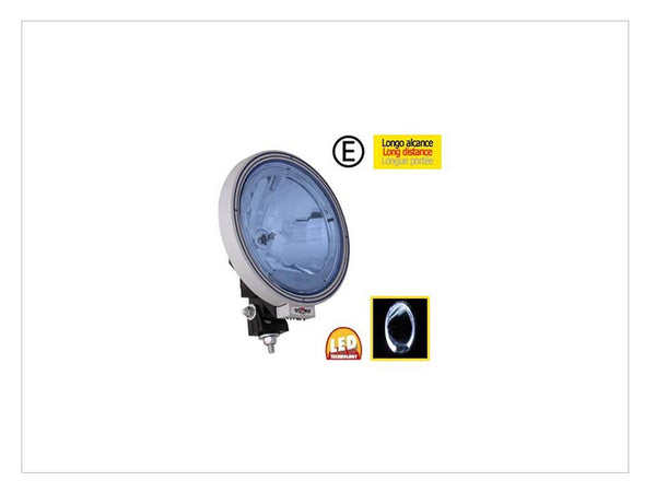 FARO LARGO ALCANCE POS LED AZUL — Talleres Jaula