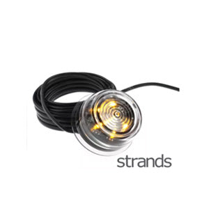 PILOTO GYLLE VIKING LED NARANJA TRANSPARENTE — Talleres Jaula (ampliada)