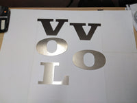 LETRAS VOLVO ALUMINIO para Volvo — Talleres Jaula — vista 2