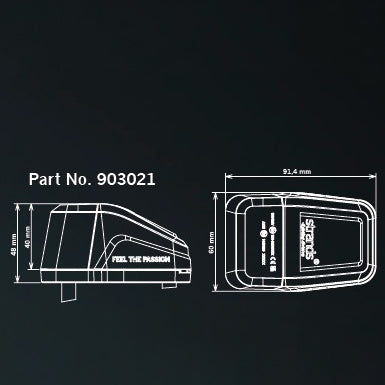 PILOTO TECHO DUAL COLOR IZE LED - STRANDS — Talleres Jaula — vista 3 (ampliada)