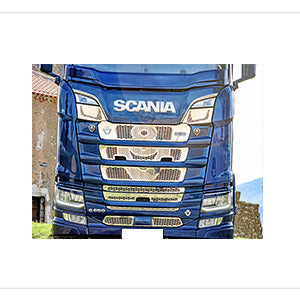 KIT REJILLAS V8 CALANDRA SCANIA S para Scania — Talleres Jaula (ampliada)