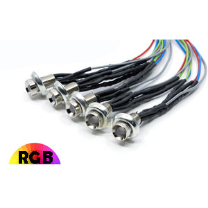 KIT 5 LEDS CROMADOS RGB — Talleres Jaula