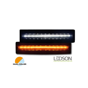 PILOTO LEDSON DUAL COLOR AMBAR/BLANCO OPTOLINE S+ — Talleres Jaula