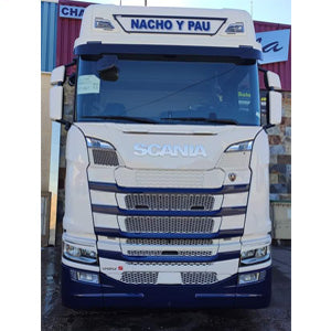 CARTEL LED PLANO 23X138CM SCANIA S&amp;R HIGHLINE para Scania — Talleres Jaula