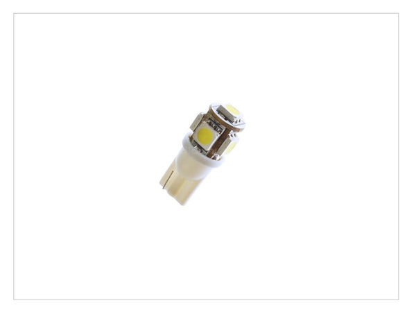 LÁMPARA 5 LED'S SMD T10 — Talleres Jaula