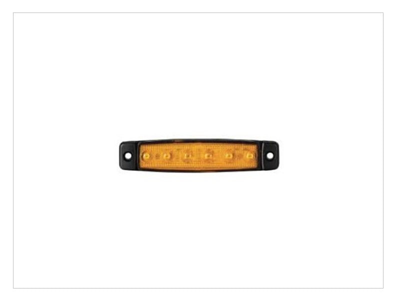 PILOTO 6 LEDS EXTRAPLANO AMBAR — Talleres Jaula (ampliada)