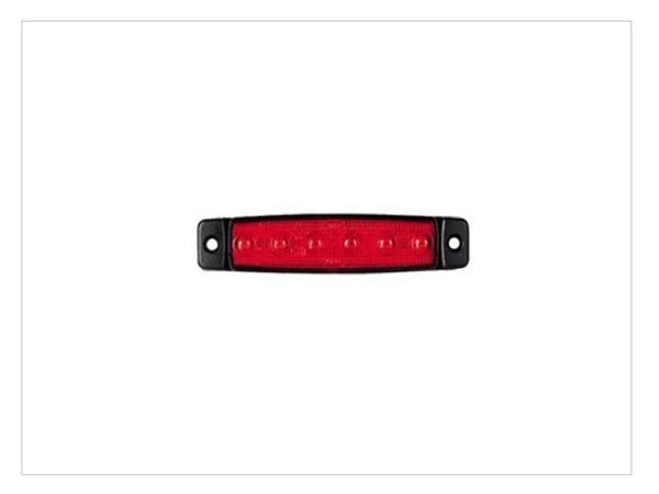 PILOTO 6 LEDS EXTRAPLANO ROJO — Talleres Jaula