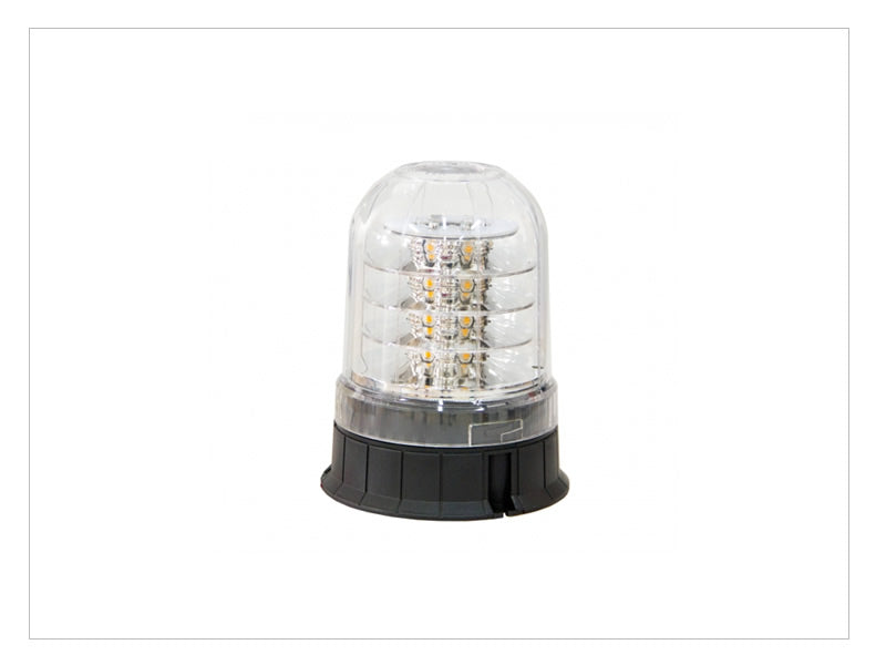 ROTATIVO ÁMBAR LED TRANSPARENTE 12-24V — Talleres Jaula (ampliada)