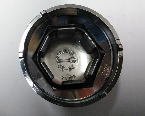 CAJA TAPONES TUERCA CROMADO RUSPA 32/33MM — Talleres Jaula — vista 2