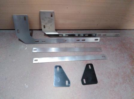 SOPORTES CARTEL LED VOLVO FH4/5 para Volvo — Talleres Jaula