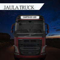 CARTEL LED VOLVO SUNSCREEN 20X110 CM para Volvo — Talleres Jaula