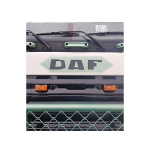 LOGO LETRAS ANTIGUAS DAF(ALUMINIO)PINTAR para DAF — Talleres Jaula