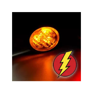 PILOTO LED - HIDE AWAY - AXITEC UR03 ECE R65 - NARANJA FUNCION EMERGENCIA — Talleres Jaula