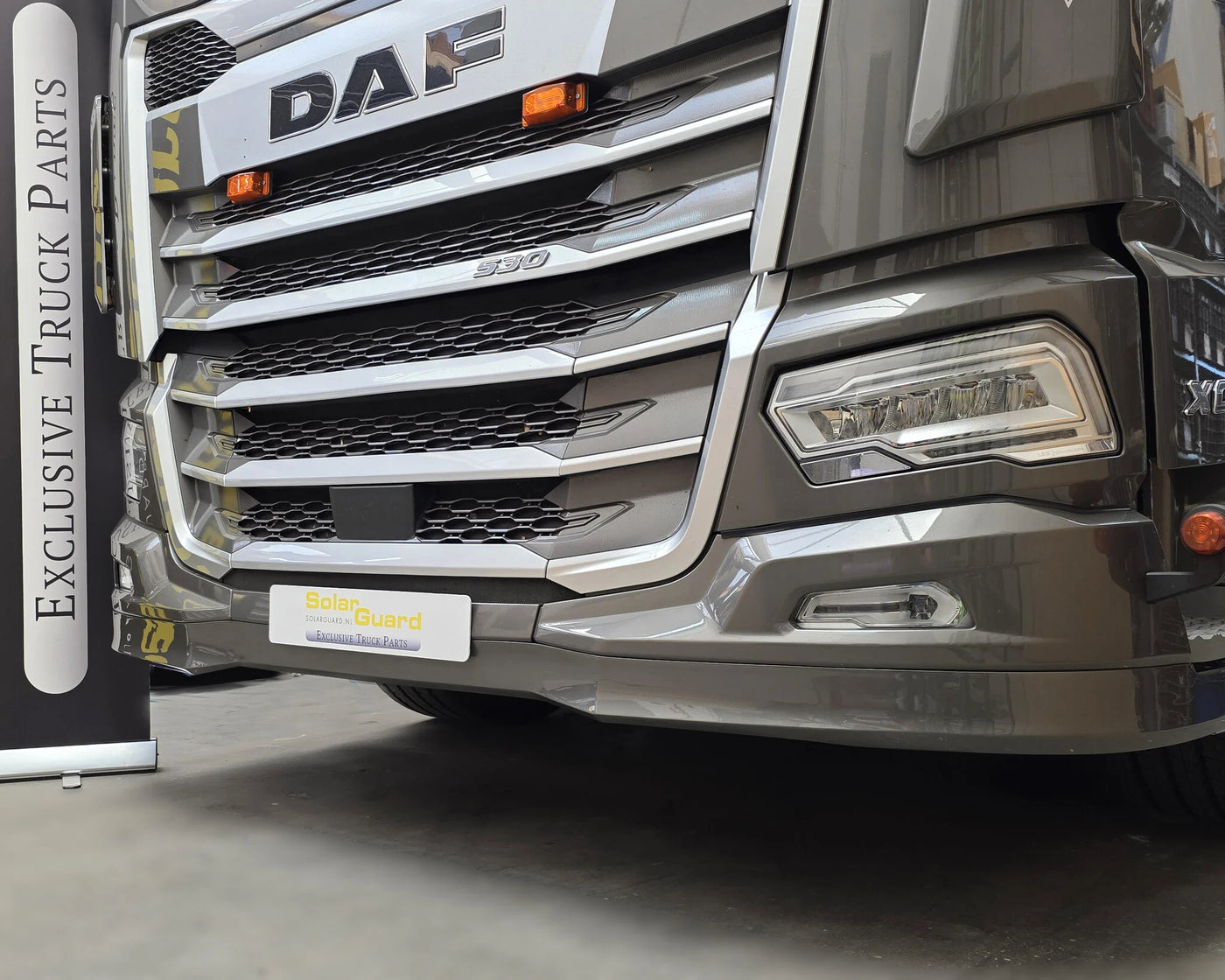 SPOILER DAF XF/ XG/ XG+ TYPE 4 SOLARGUARD para DAF — Talleres Jaula — vista 2