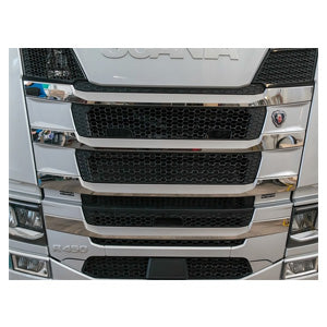 CALANDRA INOX SCANIA S EN 4 PIEZAS para Scania — Talleres Jaula