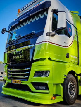 SPOILER MAN TGX 2022 SOLARGUARD para MAN — Talleres Jaula — vista 2