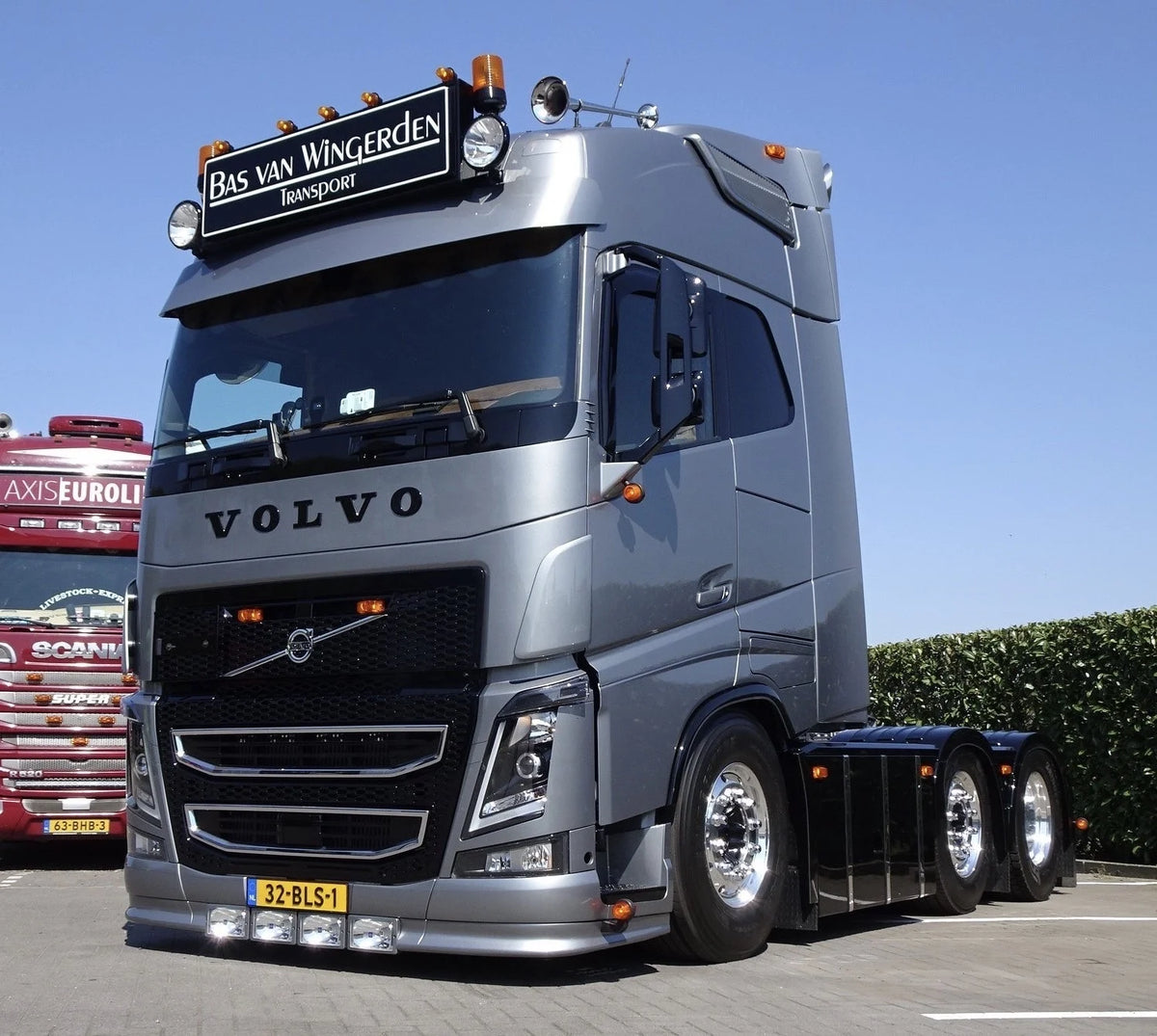 VISERA FOX VOLVO FH4/FH5/AERO + FM5 28,5CM (ampliada)
