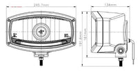 FARO LARGO ALCANCE JUMBO CROMADO SKYLED — Talleres Jaula — vista 2