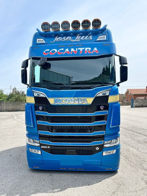 SPOILER INFERIOR SCANIA S & R PARA PARAGOLPES BAJO SOLARGUARD TYPE 5