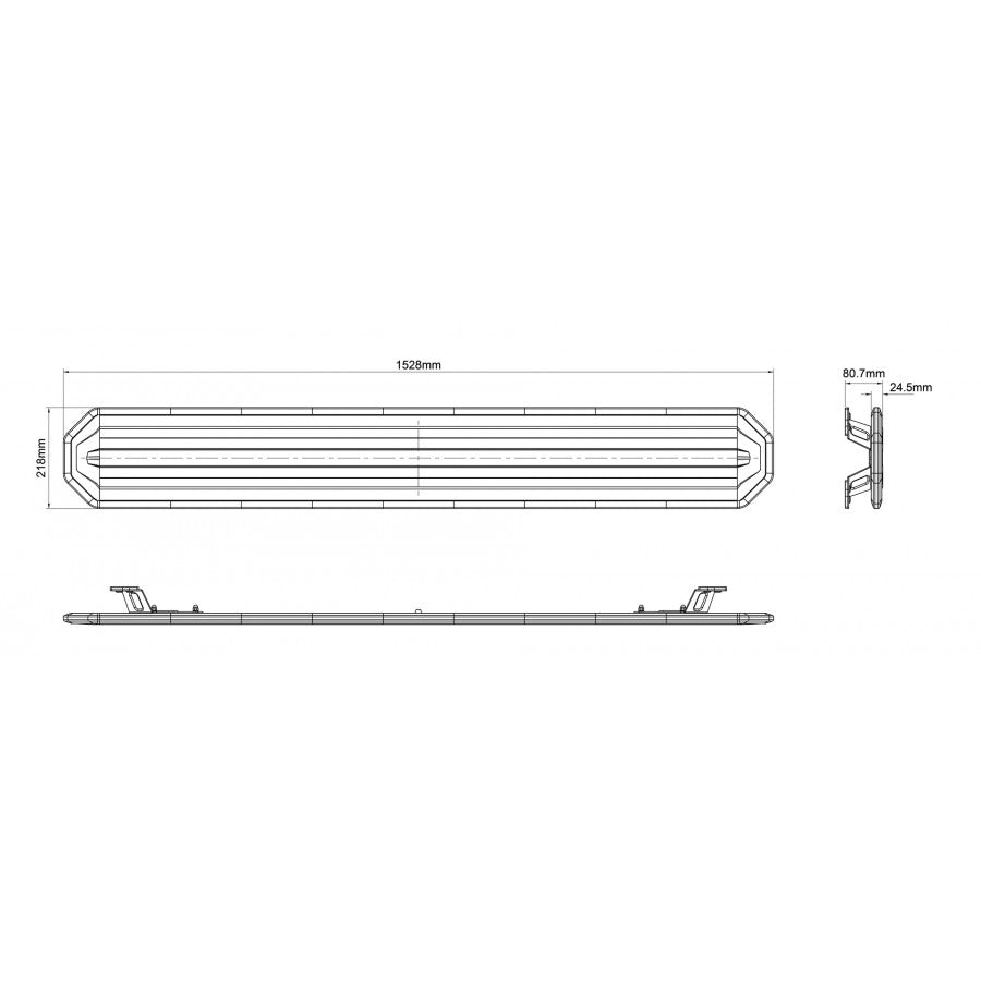 PUENTE ROTATIVO KAMAR LED - 1528MM — Talleres Jaula — vista 3 (ampliada)