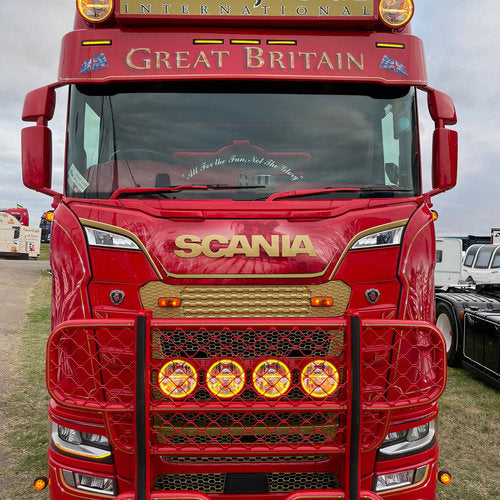 REJILLA CUBIERTA DELANTERA SCANIA NG R&amp;S para Scania — Talleres Jaula (ampliada)