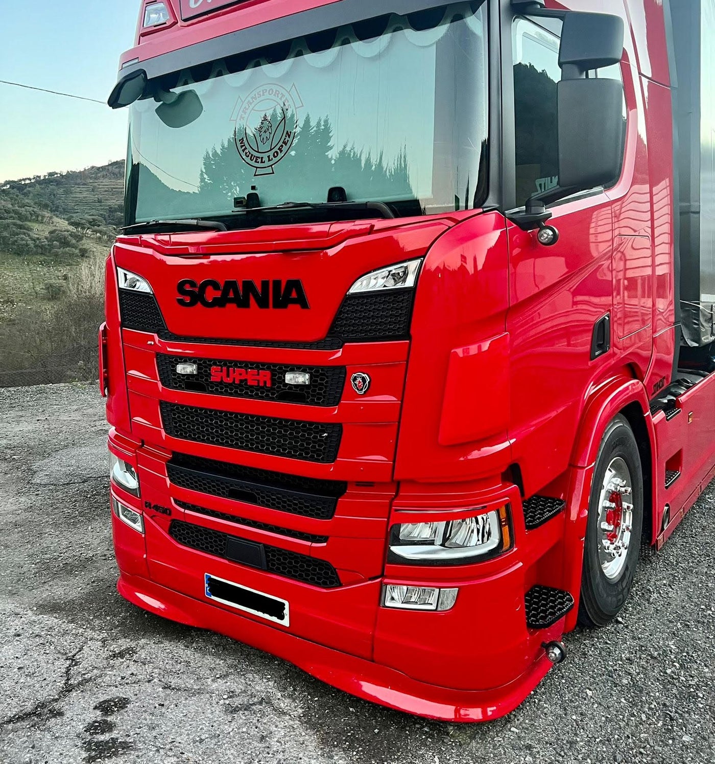 SET DEFLECTORES SCANIA NG (CABINA R) para Scania — Talleres Jaula — vista 2