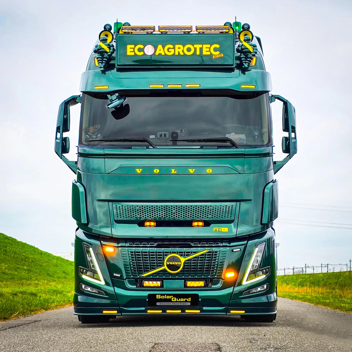SPOILER INFERIOR VOLVO FH AERO 9CM